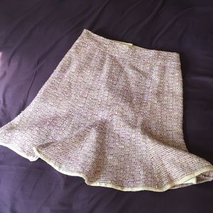 Purple tweed Nanette Lepore skirt